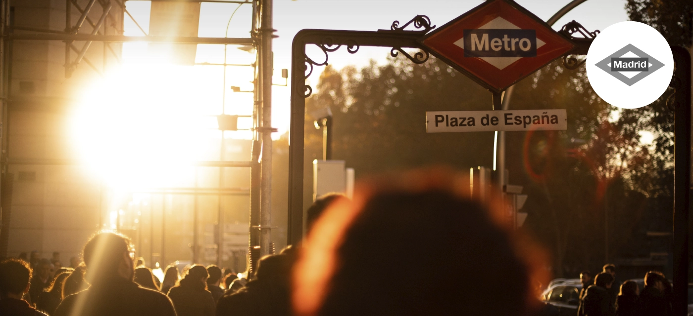 Banner Metro de Madrid